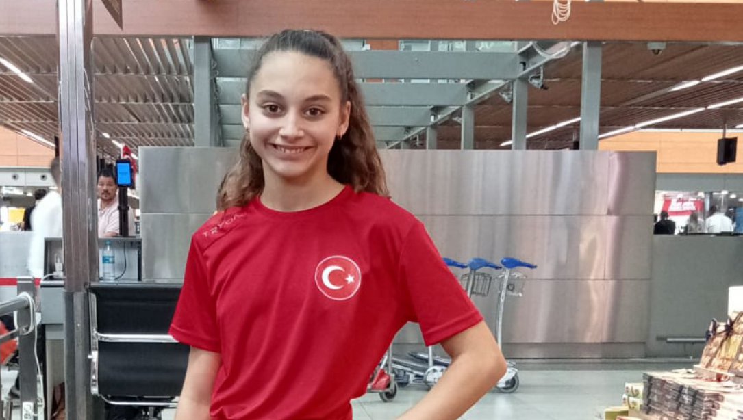 Kuşadası Özel Bahçeşehir Okullarından Milli Takım Sporcumuz Ceylin