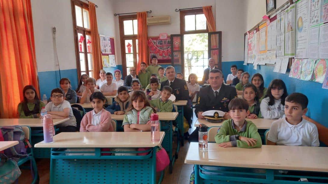 Radar Komutanlığından Mahmut Esat Bozkurt İlkokuluna Tanıtım Ziyareti