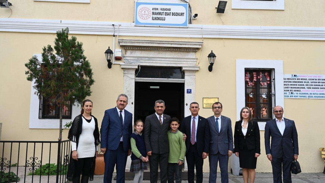 İl Milli Eğitim Müdürümüz Sayın Süleyman EKİCİ ile Mahmut Esat Bozkurt İlkokulu Ziyareti