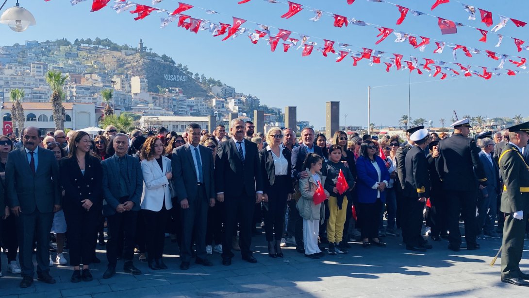 29 Ekim Cumhuriyet Bayramı Çelenk Töreni