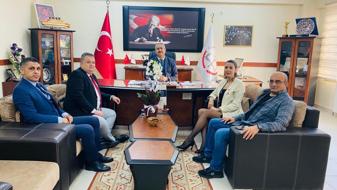 Egemed Yönetiminin Müdürümüz İbrahim ATAMAN'ı Ziyareti