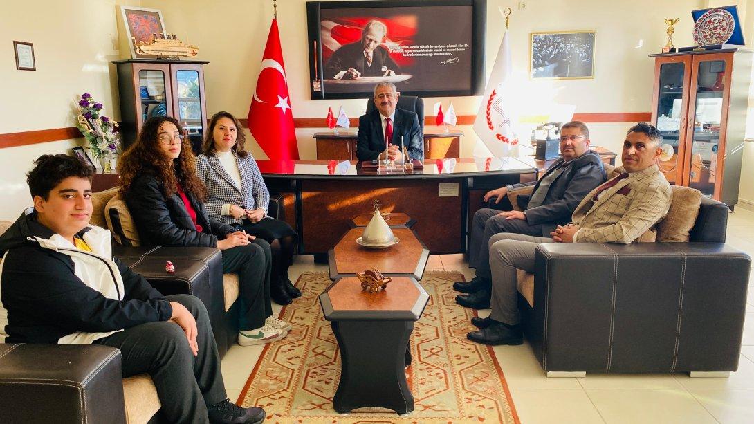 Hasan Fatma Önal Anadolu Lisesi Öğretmenler Günü Makam Ziyareti